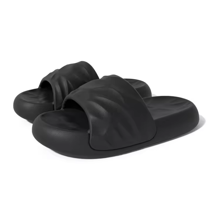 Zapatillas Geométricas de Suela Gruesa para hombre para usar al aire libre en verano, antideslizantes y silenciosas para bañarse en el baño, USO doméstico en interiores. - 1