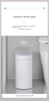 Bandeja De Basura Inteligente Automática 7L Impermeable Para Cocina Y Baño Con Sensor Electrónico Desechable Ecológico - details 4