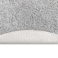 Alfombra Shaggy con respaldo de látex Gris ø120 cm - details 4