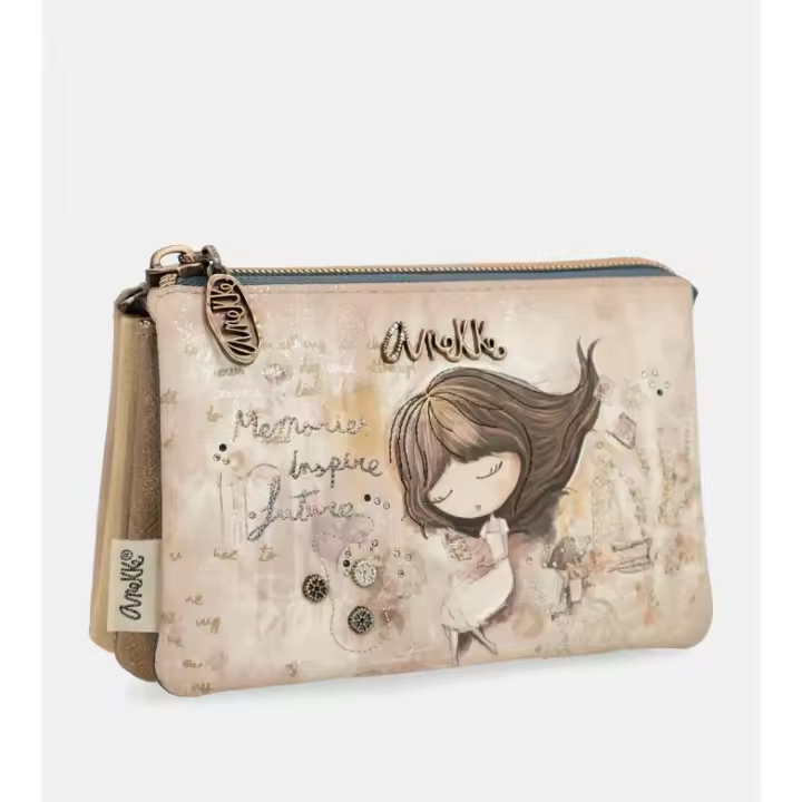 Monedero 3 compartimentos Memories ANEKKE  40809-015 - 1