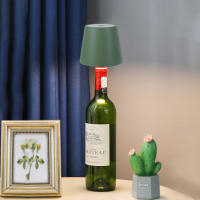 Lámpara De Botella LED Con Control Táctil Y 3 Niveles De Brillantez Luz De Noche Para Barra O Café Recargable Por Tipo-C - details 6