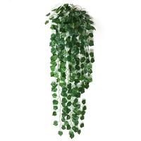 Guirnalda De Iva Artificial Hojas Verdes Falsas Plantas Colgantes Decoración Para Hogar Fiesta Boda Origin Zhejiang China - details 4