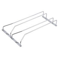 Nueva Organizador De Vajilla De Acero Inoxidable Para Cristales De Vino Rojo Soporte Inverso Para Barra O Pub Alta Calidad Metal - details 19