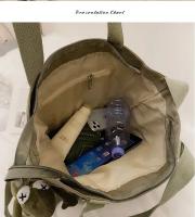 Bolso Bandolera Grande Para Mujer Xierya Capacidad De Almacenamiento Amplia Estilo Casual Cierre De Cremallera Material Impermeable Bolsa De Mano Para Estudiantes - details 13