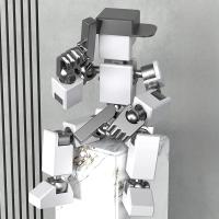 Muñeca Robótica Multiaxial Móvil De Juntas Desmontable DIY Modelo De Robot 3D Para Juegos De Mesa Y Coleccionistas - details 4