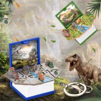 Llavero Mini Juguete De Libro Plegable 3D Con Formas Únicas Y Estilos Nuevos Juguete De Puzzle Cognitivo Para Niños - details 5