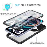 Funda De Silicona De Lujo Para Xiaomi Redmi A3 360° Cobertura Completa Protección Total Para Pantalla Incluye Película De Protección Transparente Anti-Scratch Antisuciedad Resistente Al Agua - details 1
