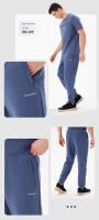 Baasploa Pantalones Deportivos Para Hombre Con Cierre De Cordón Algodón Y Poliéster Transpirables Pantalones Casuales Suaves Para Correr - details 9