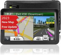 Navegador Gps para camión de 9 pulgadas para coche, último mapa de 2023, navegador satélite con actualización gratuita de mapa de por vida - details 0