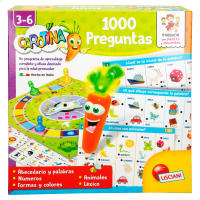Juego Carotina Lisciani infantil 2 en 1 con bolígrado parlante, 1.000 preguntas, 24 piezas - details 0