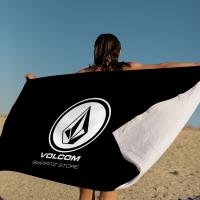 Toalla De Playa Microfibra Volcom Logo Quick Dry Toalla De Piscina Para Viajes Yoga Absorbente Y Suave Tamaño 76x182 Cm - details 9