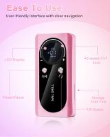 Kit de Lima de uñas Eléctrica recargable de 45000 RPM, portátil, de Poche Ruido, para manicura y pedicura - details 3