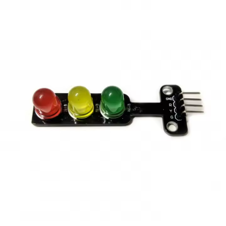 MODULO SEMAFORO LED TRES COLORES PARA ARDUINO - 1