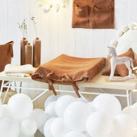 Cubierta De Mesa Para Cambio De Pañales De Algodón Para Bebé Recién Nacido Y Recién Nacido Bebé De 0 a 24 Meses Regalo Para Baño De Bebé - details 0