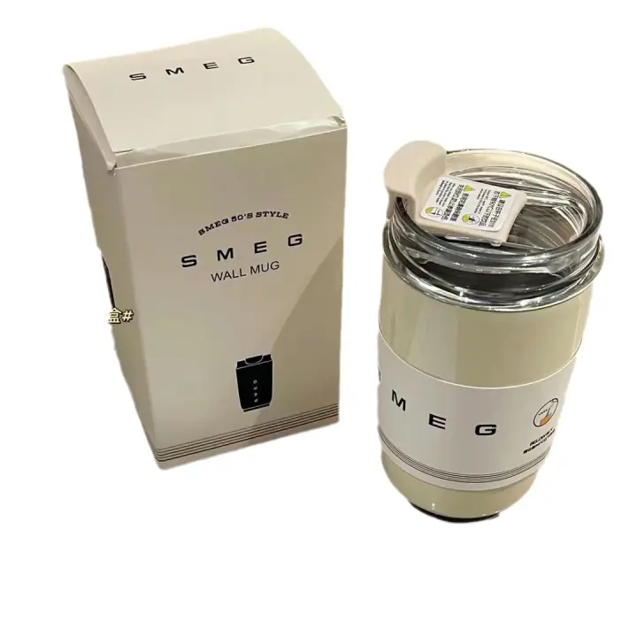 Taza de acero inoxidable de lujo inteligente, taza de aislamiento de alta apariencia, taza de café portátil montada en el coche, uso Dual caliente y frío - 1