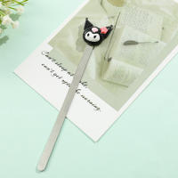 Marcadores De Libro Sanrio Kuromi Anime Lindo Colección De Fans Regalo Para Amantes De Los Libros Marcador De Lectura Estación De Trabajo Material Metálico - details 4