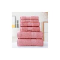 Juego de toallas de algodón de lujo para el hogar, Set de 3 piezas, Ultra suave, altamente absorbente, incluye 1 toalla de baño, 1 toalla de mano, 1 paño - details 4