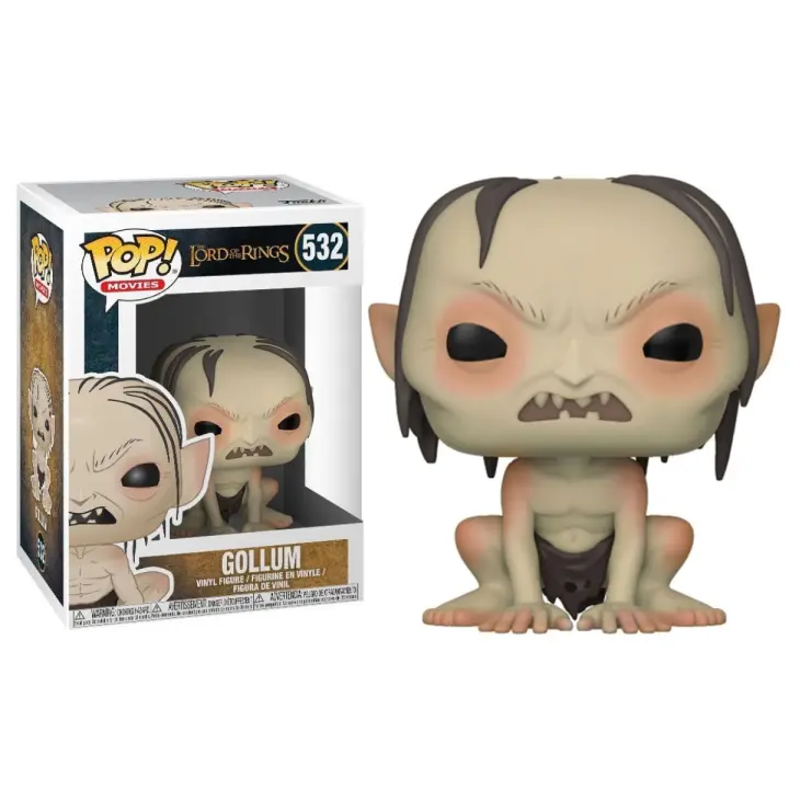 FUNKO POP! EL SEÑOR DE LOS ANILLOS - GOLLUM, 13559, Nº532,  TIENDA CON LICENCIA OFICIAL - 1
