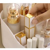 Organizador De Maquillaje Con Espejo Recargable Espacio Grande Para Cosméticos Y Cuidado De La Piel Caja De Exhibición Para Contadores - details 3