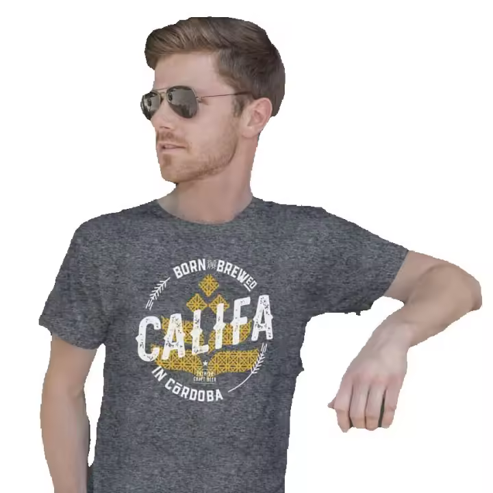 Camiseta Califa Cervezas Born And Brewed - 1