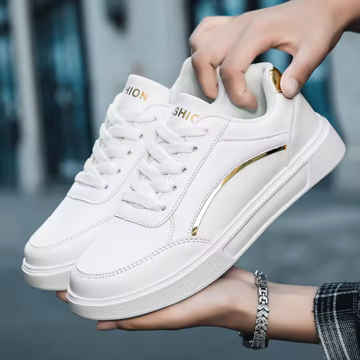 Zapatos Casuales Para Mujer Con Diamantes Zapatillas De Patinaje Algodón Superior Antideslizantes Talla True Para Caminar Y Deportes - 1