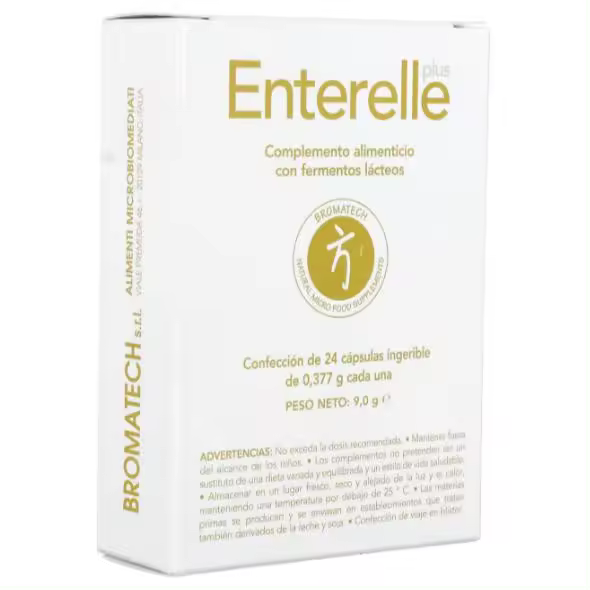Bromatech Enterelle Plus 24 Cápsulas - 1