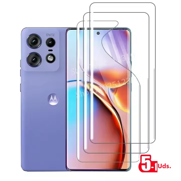 Protector De Pantalla Para Motorola Edge 50 pro Hydrogel Película Anti-Scratch Anti-Shatter No Vidrio Para Moto Edge 40 30 pro Ultra G84 G73 G60 G54 G53 G52 - 1