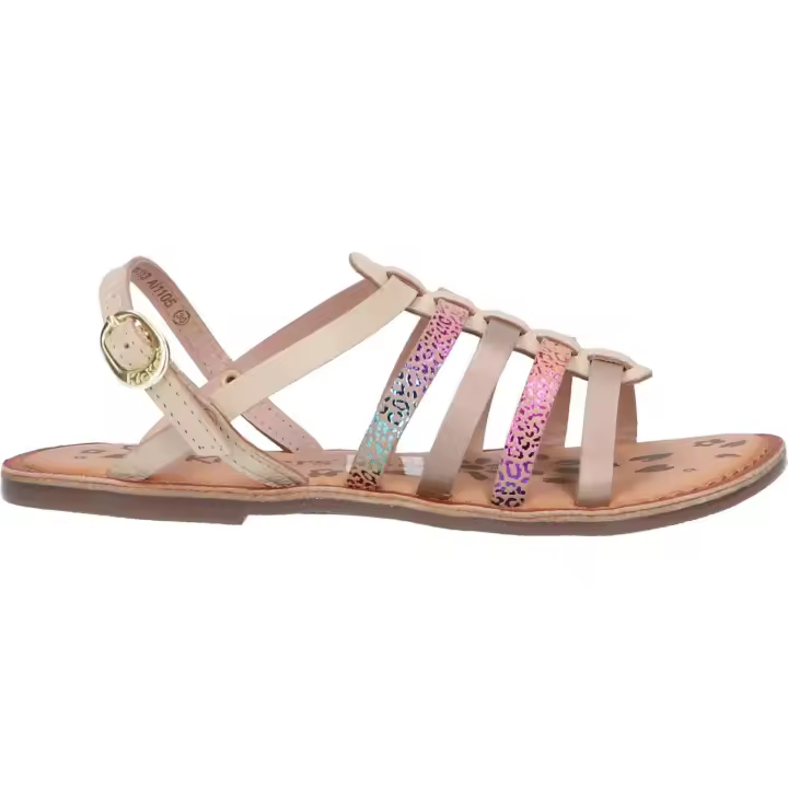 Sandalias de Mujer y Niña KICKERS 695573-30 DIXON 113 BEIGE MULTICOLOR LEOPARD - 1