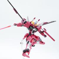 Modelo De Mecha INFINITE JUSTICE ZGMF-X19A HG 1/144 Figura De Acción Coleccionable Decoración De Escritorio Juguete Para Niños Regalo - details 2