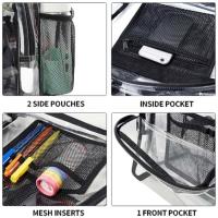 Nueva mochila de tela de PVC para niños y niñas, mochilas escolares para estudiantes, mochila para adultos, moderna, transparente, para ocio, impermeable. - details 3