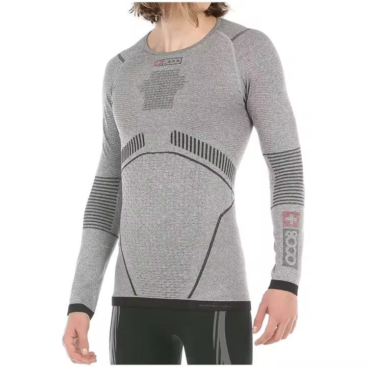 Camiseta de Manga Larga +8000 Gourdon 23I Grafito Vigore para hombre en color gris - 1
