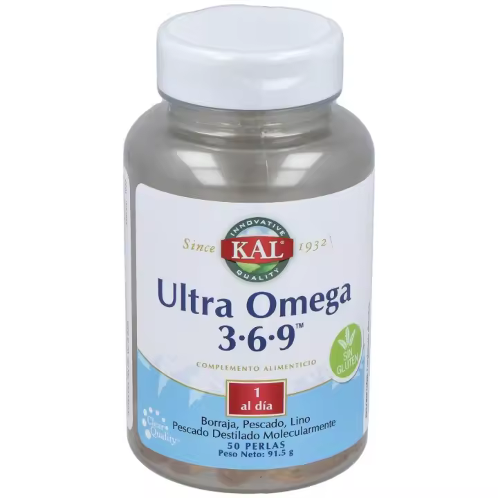 Kal Ultra Omega 3-6-9 50 Perlas - 1