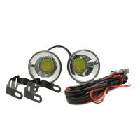 2PCS Luz De Niebla Frontal Alta Potencia COB Para Motocicleta Luz De Día Brillante Faro Delantero Automóvil Venta Por Lote - details 2