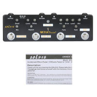 Pedal De Guitarra MOSKY Audio SOL918 5-en-1 Multi Efecto Combinado Con Bypass Verdadero Pedal Multifuncional Para Música - details 0