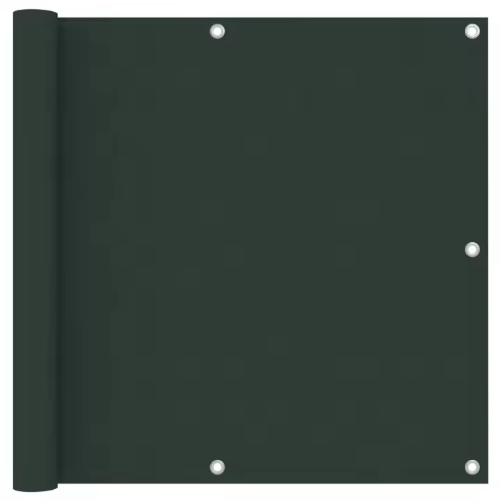 Toldo para Balcón lona Oxford verde oscuro 90x300 cm - 1