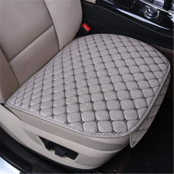 Funda para asiento de coche, asiento para asiento, fundas universales para asiento de coche y traseros (gris, asiento de coche) - 1
