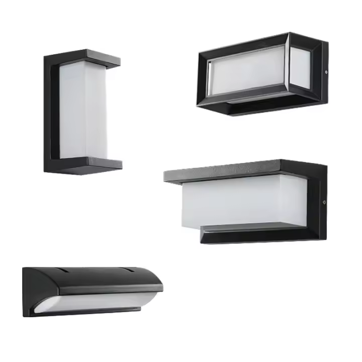 Lámpara De Pared LED Impermeable IP65 Con Sensor De Movimiento PIR Para Exterior Iluminación Decorativa Para Pasillo Hogar Porche Balcón Jardín AC85-265V Moderna - 1