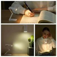 Luz De Lectura Portátil Y Rechargeable USB Con 3 Colores De Luz Y Ajuste De Brillo Protección Ocular Para Noche Y Lectura - details 5