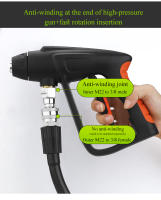Conector Rápido Anti Enredo Para Tubo De Salida De Agua a Alta Presión Limpieza De Máquina De Lavado De Coches Material De Acero Inoxidable - details 5