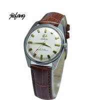 Reloj Mecánico Manual Clásico Retro De 36mm Para Hombre Acero Inoxidable Resistente Al Agua Con Correa De Cuero Heimdallr - details 1