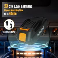 Soplador de aire eléctrico de 3000W y 21V,  herramienta de limpieza de jardín para batería Makita,  eficiente, inalámbrico, hoja, nieve, polvo, 2 modos de velocidad,Soplador eléctrico de hojas sin cuerda - details 6