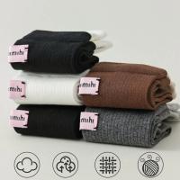 Calcetines De Algodón Rosados Retro Coreanos Para Mujeres Con Etiqueta En Inglés Y Rayas Cómodos Y Suaves Calcetines Deportivos De Media Caña Para Primavera Y Otoño - details 12