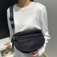 Bolso De Hombro Ligero De Malla Nylon Para Mujer Estilo Casual Con Varios Bolsillos Cierre De Cremallera Bolsa Transversal De Moda - details 2