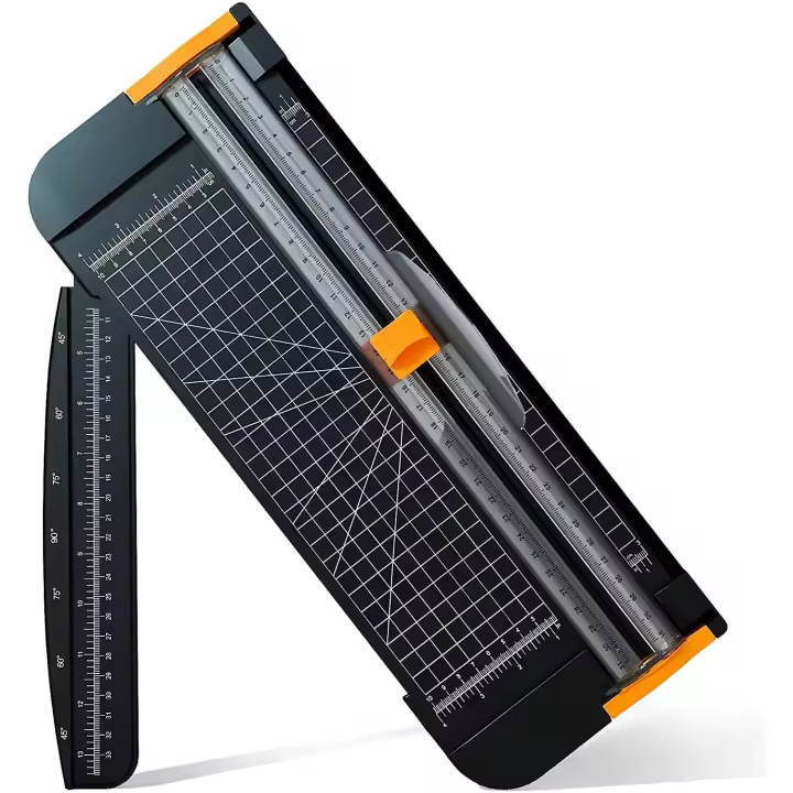 Cortadora de Papel A4, Guillotina con Protección automática, herramienta para discos de recores y Corte de Papel. - 1