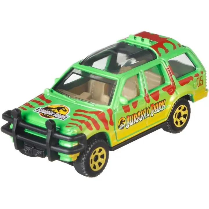 MATCHBOX - Jurassic World-  Vehículo coleccionable - Una Unidad - Perfecciona tus habilidades -  Coleccionable - Producto Original - Idea de Regalo - Edad recomendada mayores de  3 años - 1