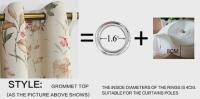 Cortinas De Tules Bordadas Nórdicas Modernas De Lujo Estilo Europeo Para Sala De Estar Cortinas Transparentes De Yarn Para Ventanas - details 0
