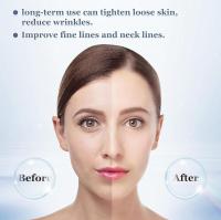 Masajeador facial, con calor de 45 ± 5 ° C y 4 modos de masaje para estiramiento de la piel y levantamiento del cuello EMS masaje tonificación facial reafirmante para (blanco) - details 2