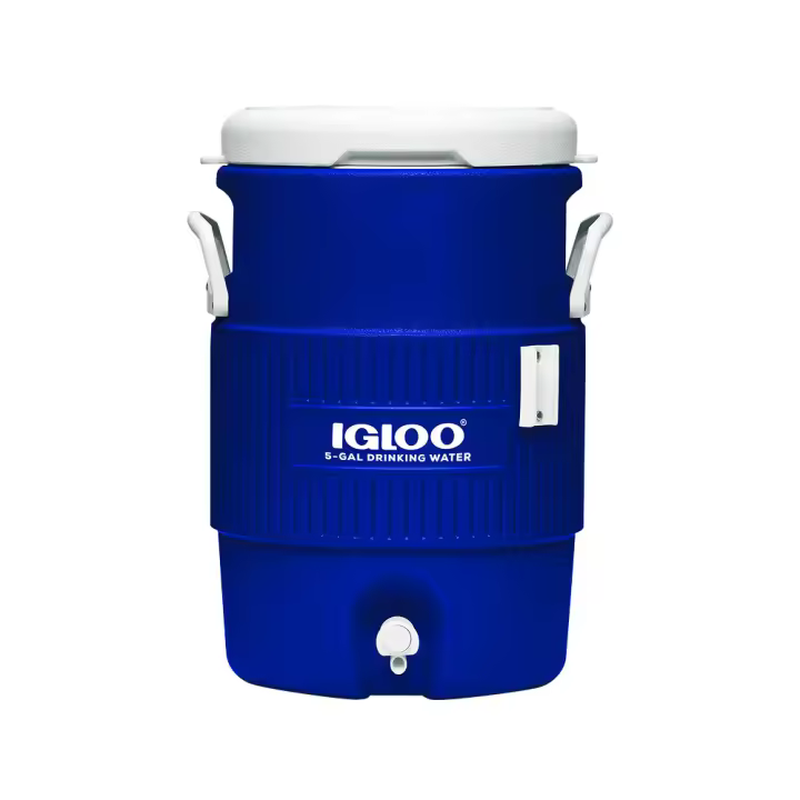 Termo IGLOO Seat Top (19 L). Termo con aislamiento de poliuretano de alta densidad, grifo dispensador continuo y boca ancha (Inuitz). - 1