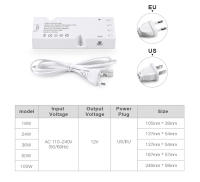 Transformador De Iluminación LED DC12V Adaptador De Suministro De Energía 2A 3A 5A 8A Con Puerto Dupont Para Tiras LED Luz De Armario Y Estante DIY En El Hogar - details 1