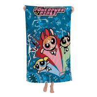 Toalla De Baño De Algodón Y Poliéster Con Diseño De Cartoon Powerpuff Girls Toalla De Playa Kawaii Para Niños Absorbente Y Secado Rápido Tallas Variadas - details 6